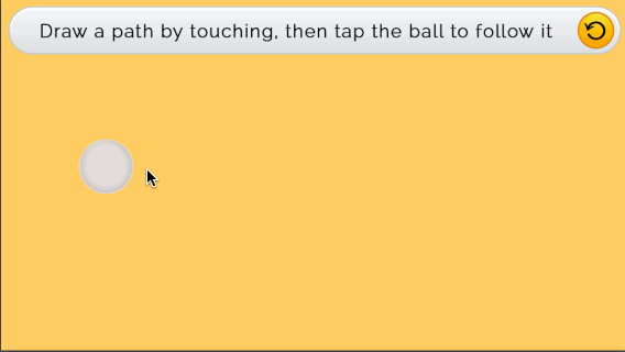 Follow Touch Path