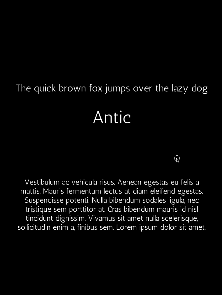 Fonts